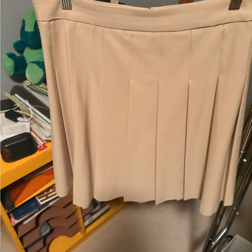 Sunday Best Cream A-Line Skirt